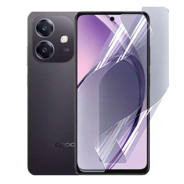 Противоударная гидрогелевая пленка Hydrogel Film для Oppo A40, Transparent