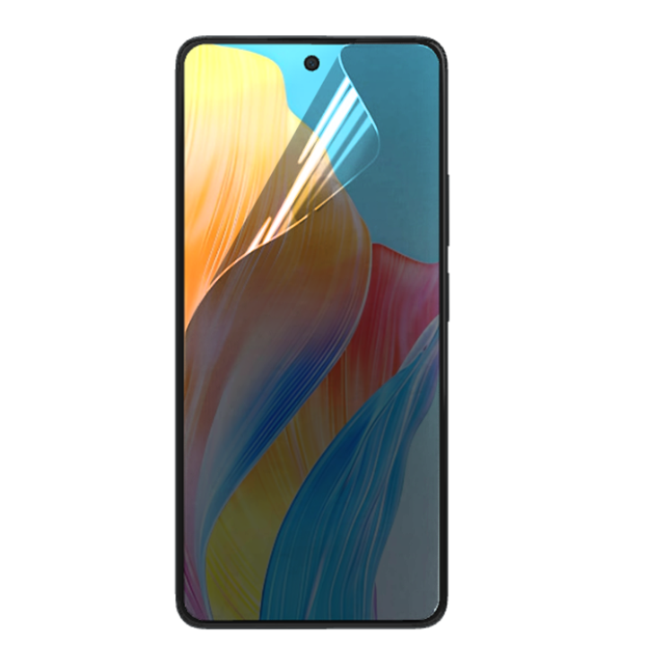 Противоударная гидрогелевая пленка Hydrogel Film для Oppo A58 4G, Transparent