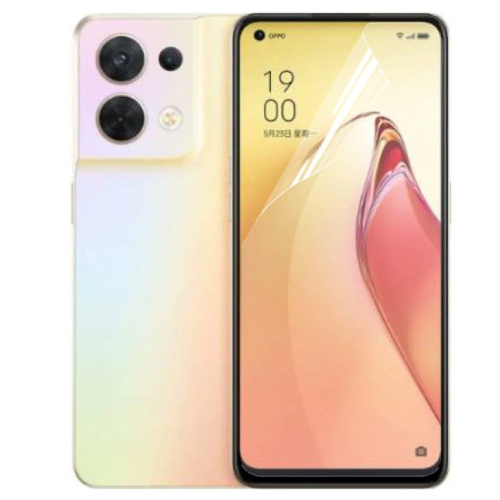 Противоударная гидрогелевая пленка Hydrogel Film для Oppo Reno8 Pro Plus, Transparent