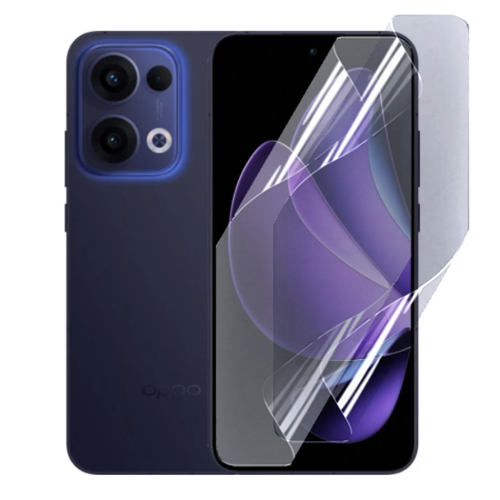 Противоударная гидрогелевая пленка Hydrogel Film для Oppo Reno13 5G, Transparent