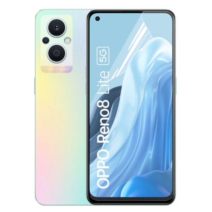 Противоударная гидрогелевая пленка Hydrogel Film для Oppo Reno8 Lite, Transparent