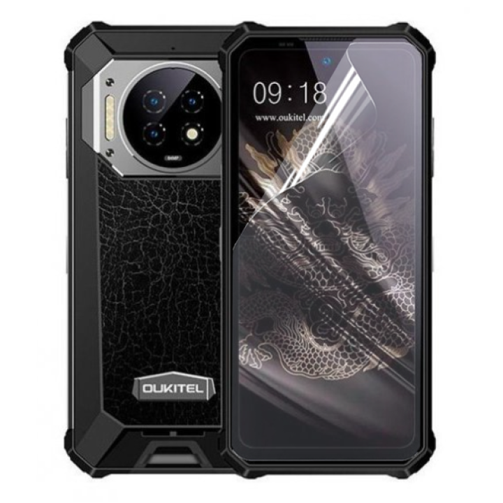 Противоударная гидрогелевая пленка Hydrogel Film для Oukitel WP19, Transparent