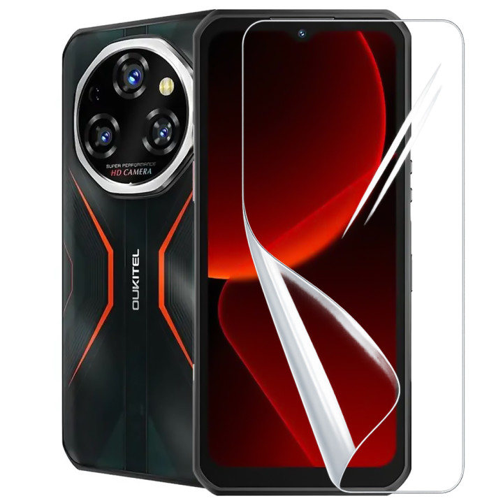 Противоударная гидрогелевая пленка Hydrogel Film для Oukitel WP55, Transparent