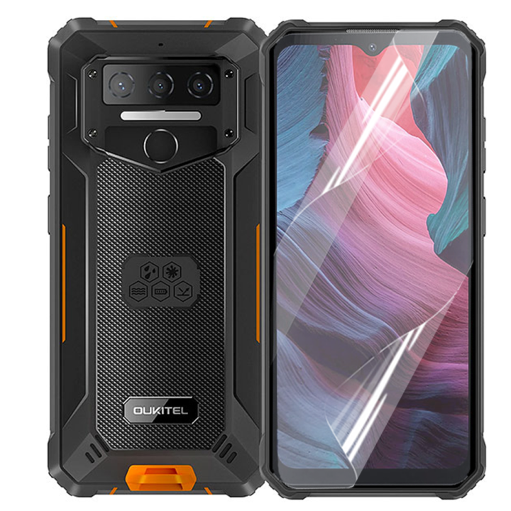 Противоударная гидрогелевая пленка Hydrogel Film для Oukitel WP23, Transparent