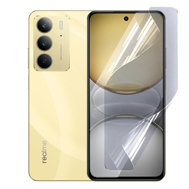 Противоударная гидрогелевая пленка Hydrogel Film для Realme C75​, Transparent