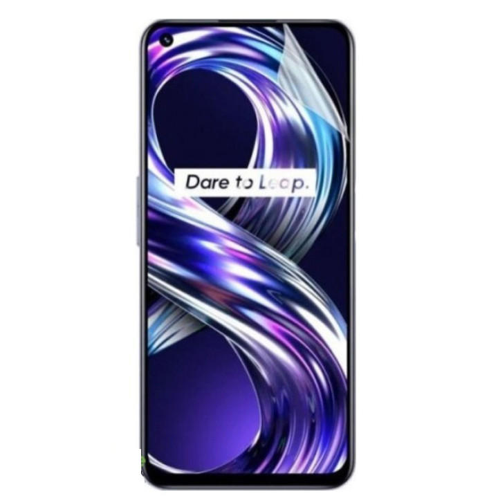 Противоударная гидрогелевая пленка Hydrogel Film для Realme 8i, Transparent
