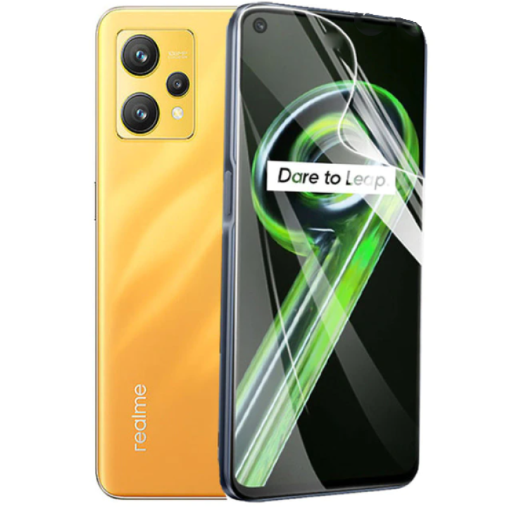 Противоударная гидрогелевая пленка Hydrogel Film для Realme 9, Transparent