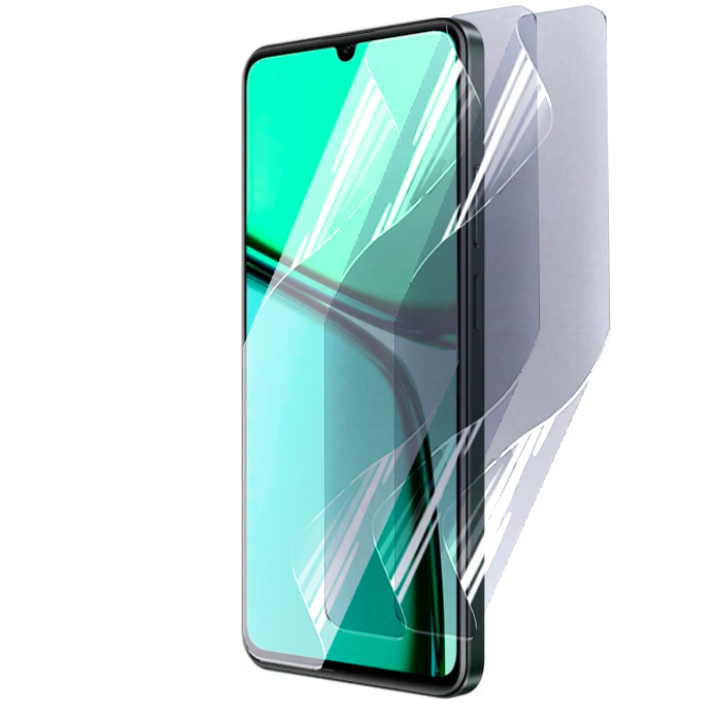 Противоударная гидрогелевая пленка Hydrogel Film для Realme C61, Transparent