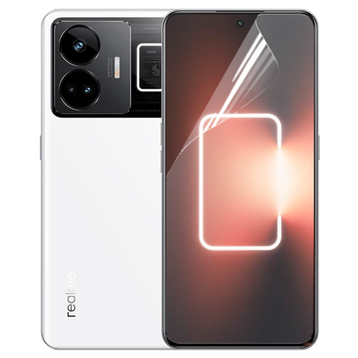 Противоударная гидрогелевая пленка Hydrogel Film для Realme GT Neo 5, Transparent