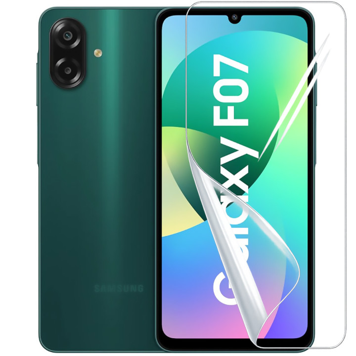 Гидрогелевая пленка Hydrogel Film для Samsung Galaxy F07, Transparent