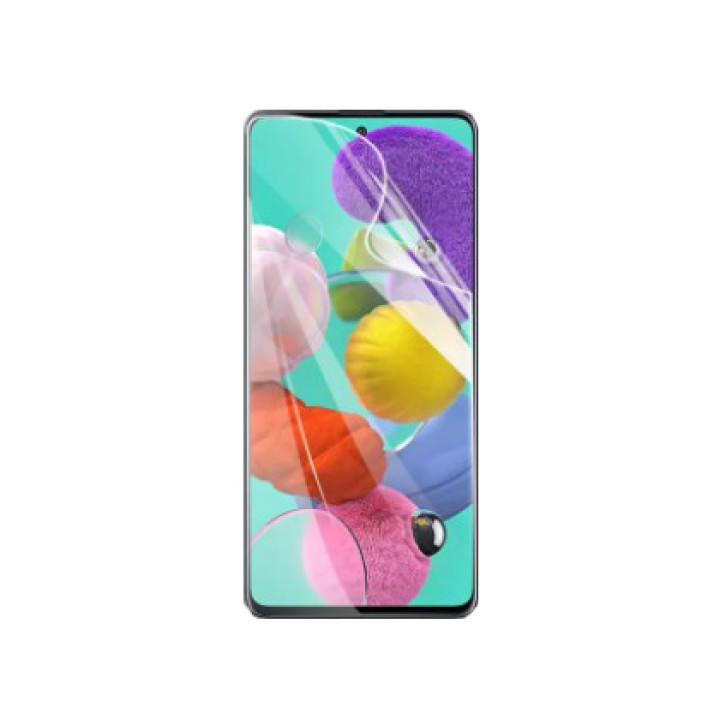 Противоударная гидрогелевая пленка Hydrogel Film для Samsung Galaxy A51, Transparent