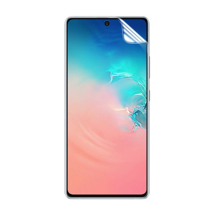 Противоударная гидрогелевая пленка Hydrogel Film для Samsung S10 Lite, Transparent