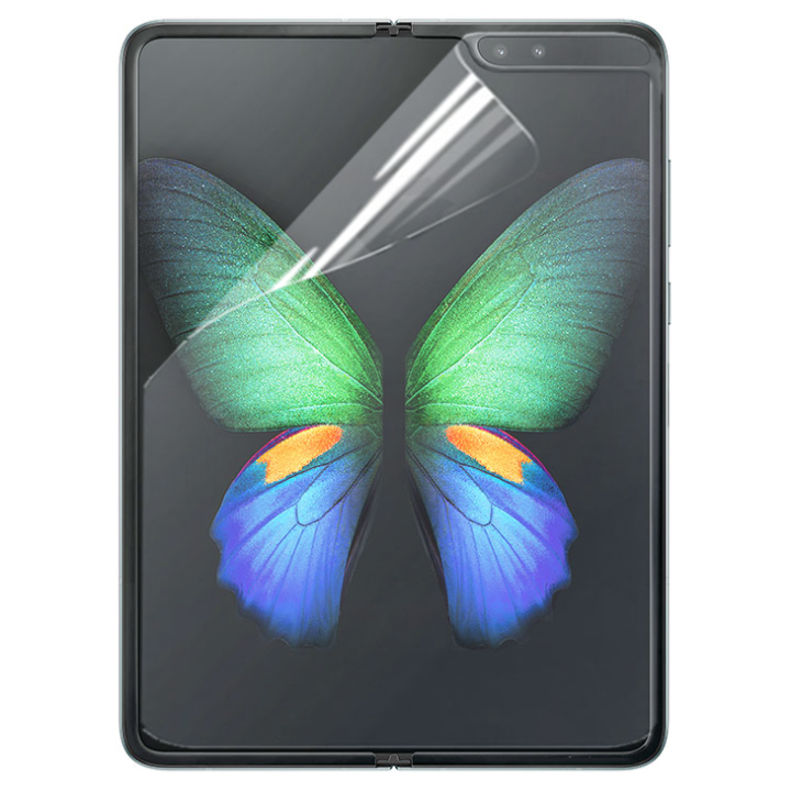 Противоударная гидрогелевая пленка Hydrogel Film для Samsung Galaxy Fold 5G / W20, Transparent