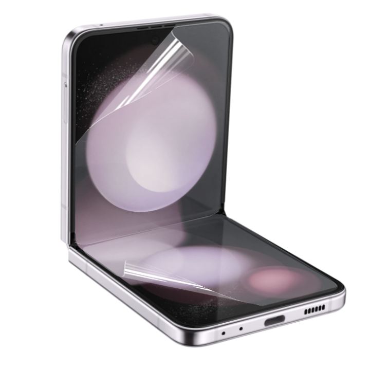 Противоударная гидрогелевая пленка Hydrogel Film для Samsung Galaxy Flip5, Transparent