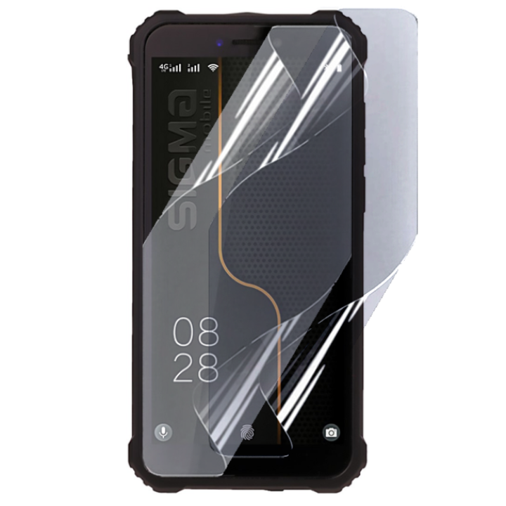 Противоударная гидрогелевая пленка Hydrogel Film для Sigma PQ18 MAX, Transparent