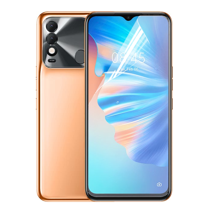 Противоударная гидрогелевая пленка Hydrogel Film для Tecno Spark 8T, Transparent