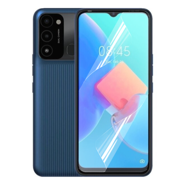 Противоударная гидрогелевая пленка Hydrogel Film для Tecno Spark Go 2022, Transparent