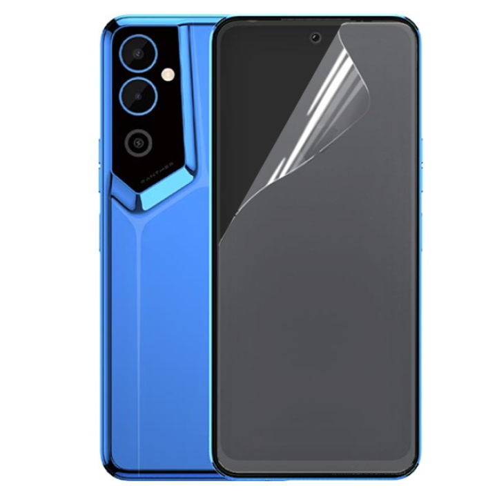 Противоударная гидрогелевая пленка Hydrogel Film для Tecno Pova Neo 2, Transparent