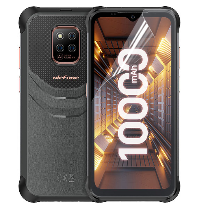 Противоударная гидрогелевая пленка Hydrogel Film для Ulefone Armor 14 Pro, Transparent