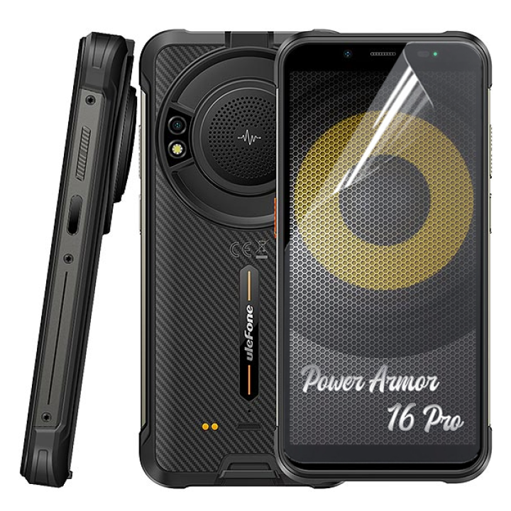 Противоударная гидрогелевая пленка Hydrogel Film для Ulefone Armor 16 Pro, Transparent