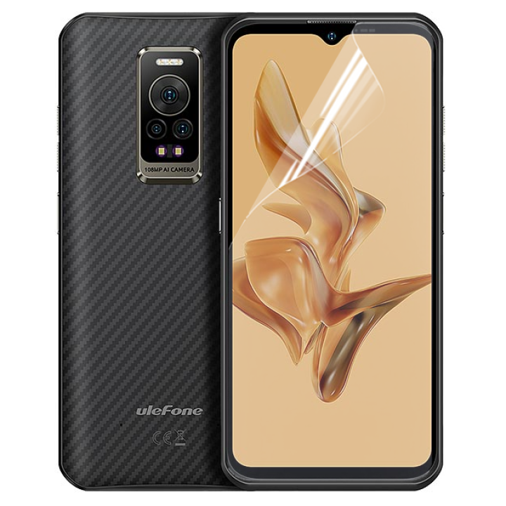 Противоударная гидрогелевая пленка Hydrogel Film для Ulefone Armor 17 Pro, Transparent