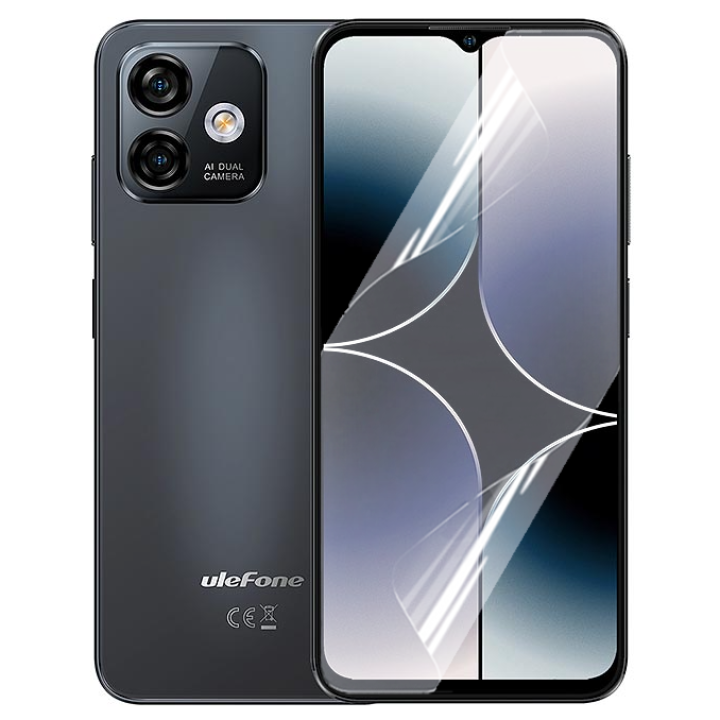 Противоударная гидрогелевая пленка Hydrogel Film для Ulefone Note 16 Pro​​​​, Transparent