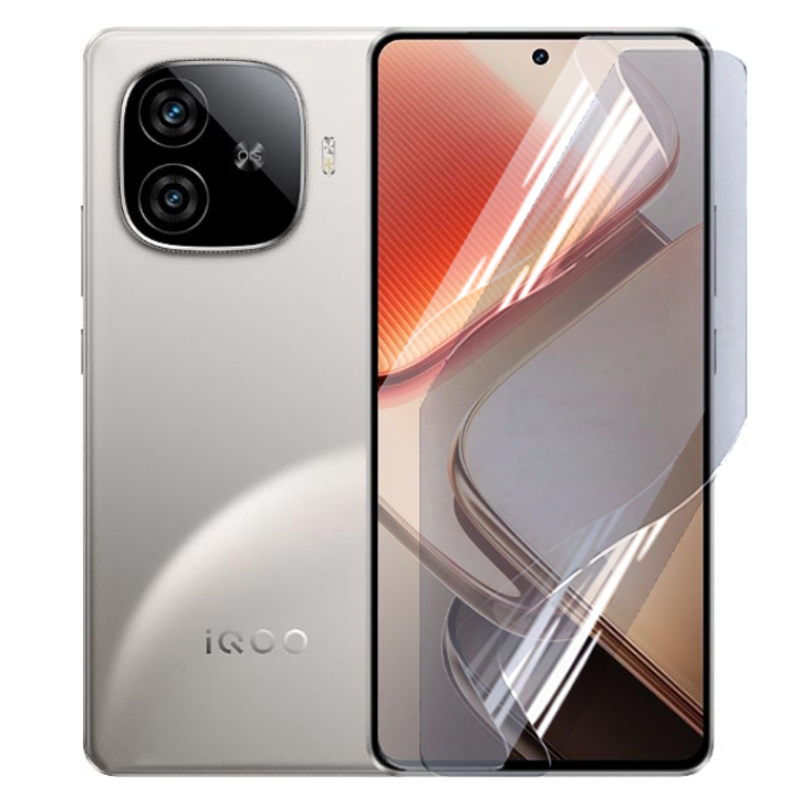 Противоударная гидрогелевая пленка Hydrogel Film для Vivo iQOO Z9 Turbo+​, Transparent