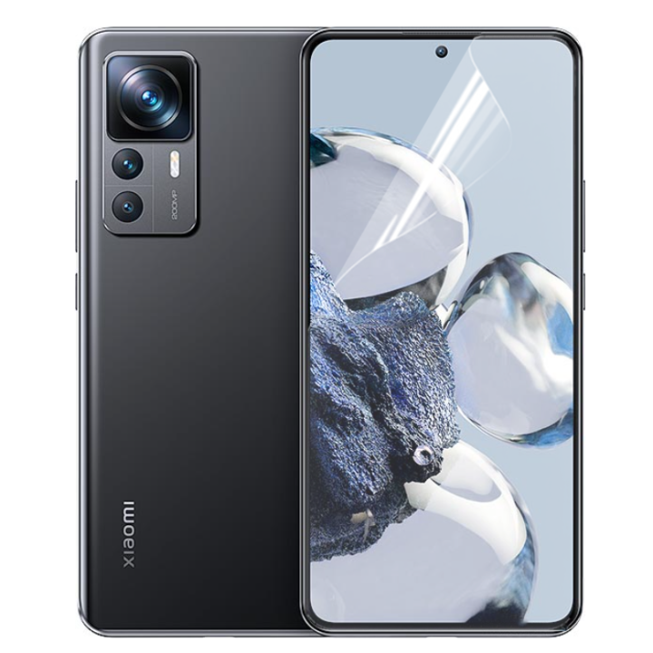 Противоударная гидрогелевая пленка Hydrogel Film для Xiaomi 12T Pro, Transparent