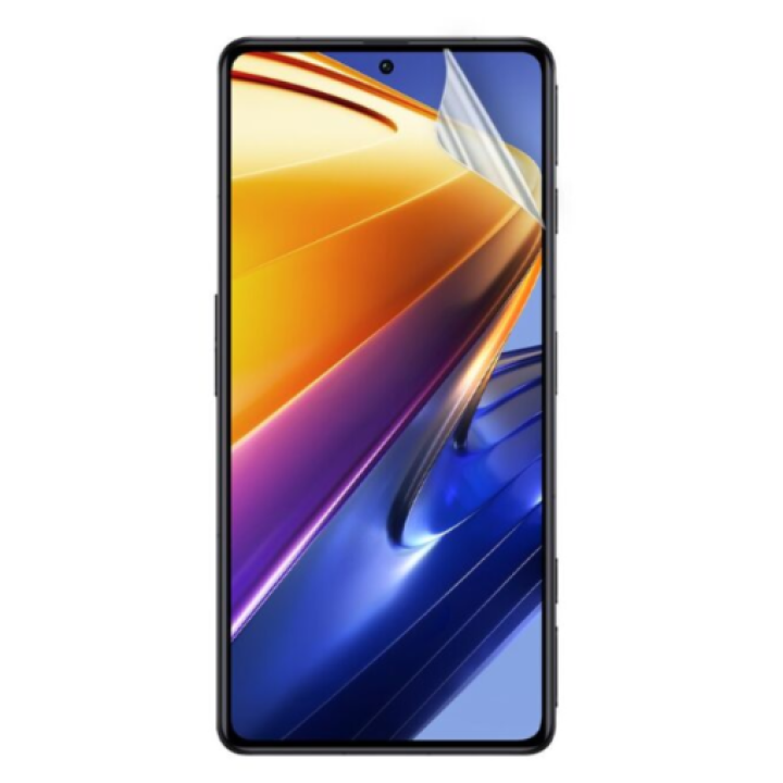 Противоударная гидрогелевая пленка Hydrogel Film для Xiaomi Poco F4 GT, Transparent