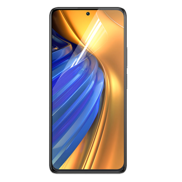 Противоударная гидрогелевая пленка Hydrogel Film для Xiaomi Poco F4, Transparent