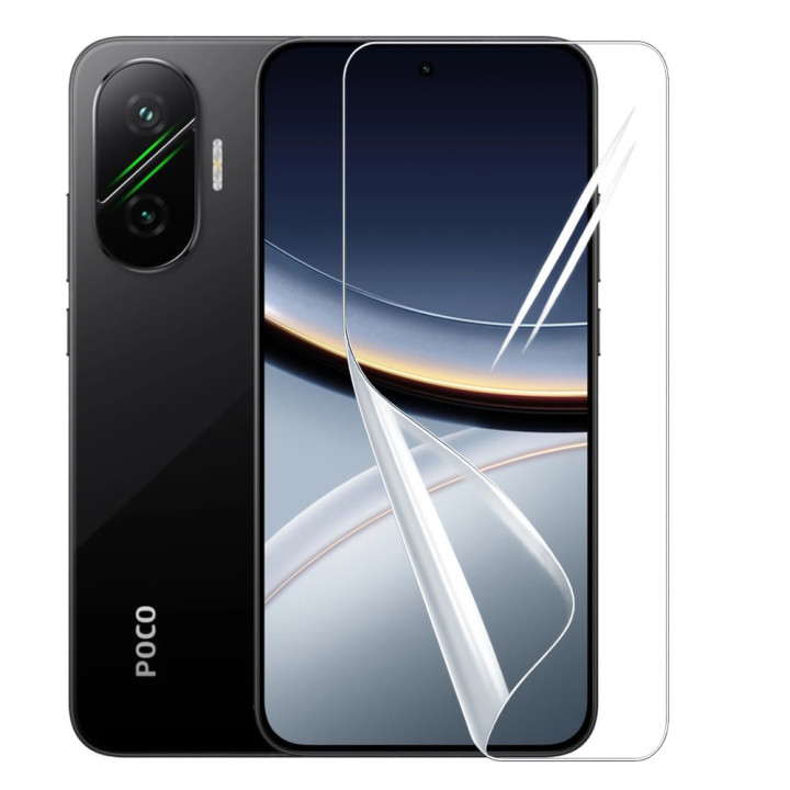 Гидрогелевая пленка Hydrogel Film для Xiaomi Poco F7​, Transparent