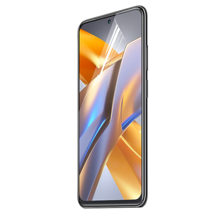 Противоударная гидрогелевая пленка Hydrogel Film для Xiaomi Poco M5s, Transparent