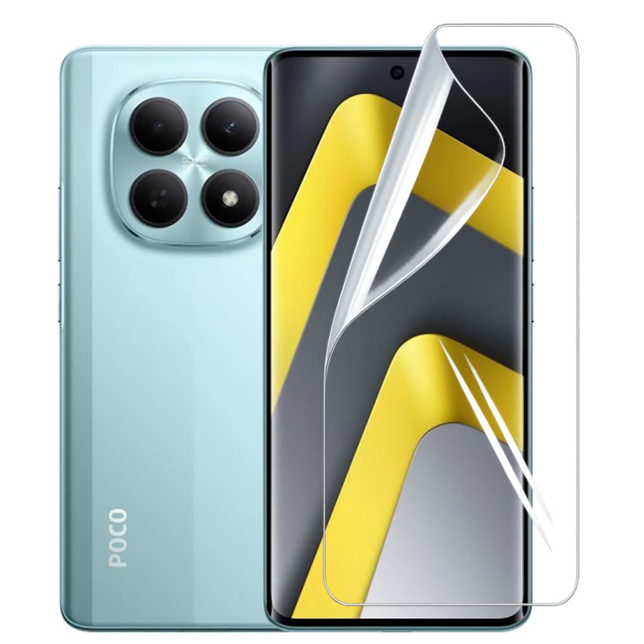 Гидрогелевая пленка Hydrogel Film для Xiaomi Poco M8, Transparent