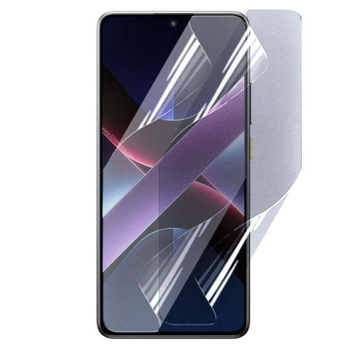 Противоударная гидрогелевая пленка Hydrogel Film для Xiaomi Poco X7 Pro, Transparent