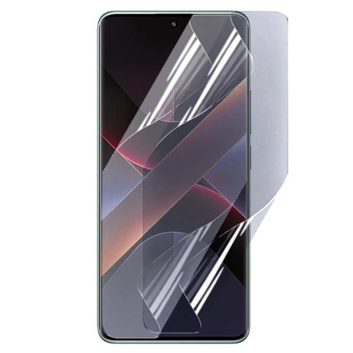 Противоударная гидрогелевая пленка Hydrogel Film для Xiaomi Poco X7, Transparent