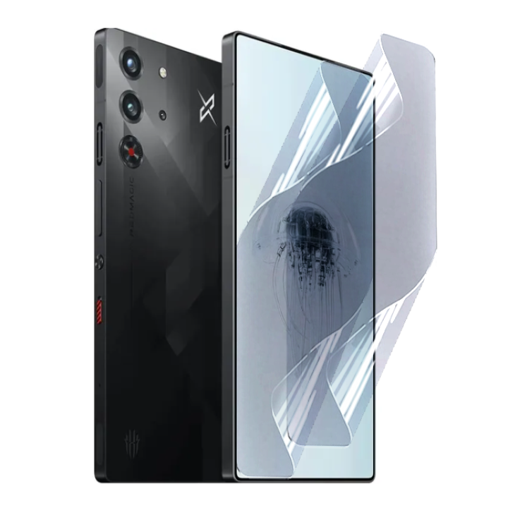 Противоударная гидрогелевая пленка Hydrogel Film для ZTE Red Magic 10 Pro​​, Transparent