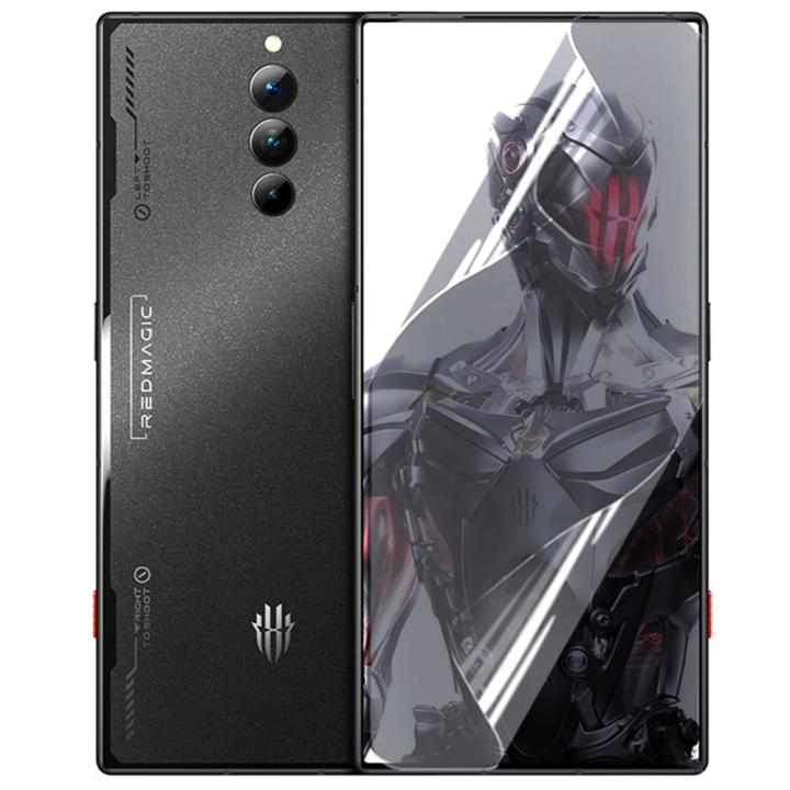 Противоударная гидрогелевая пленка Hydrogel Film для ZTE Red Magic 8 Pro Plus, Transparent