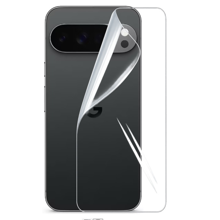 Гидрогелевая пленка Hydrogel Film для Google Pixel 10 Pro XL на заднюю панель, Transparent
