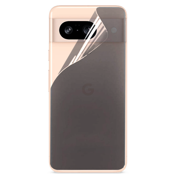 Противоударная гидрогелевая пленка Hydrogel Film для Google Pixel 8 на заднюю панель, Transparent