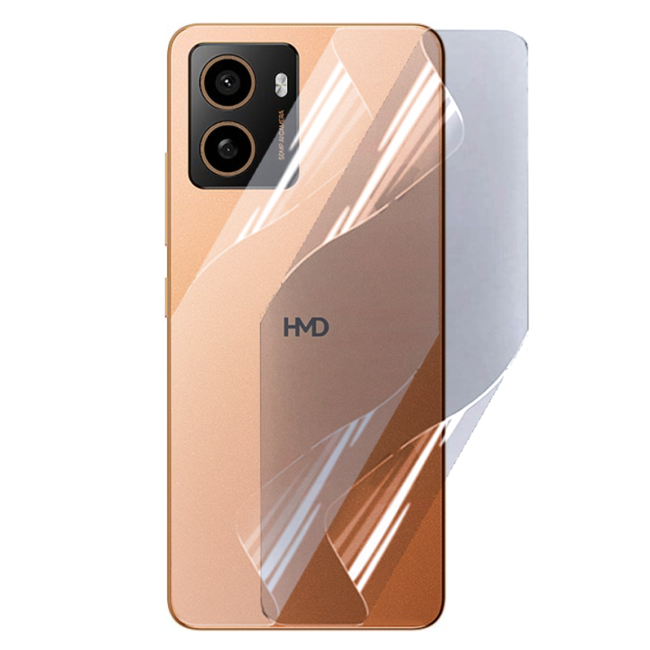 Противоударная гидрогелевая пленка Hydrogel Film для HMD Pulse+ на заднюю панель, Transparent