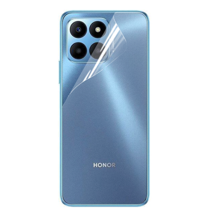 Противоударная гидрогелевая пленка Hydrogel Film для Honor 70 Lite на заднюю панель, Transparent