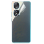 Противоударная гидрогелевая пленка Hydrogel Film для Honor 90 на заднюю панель, Transparent