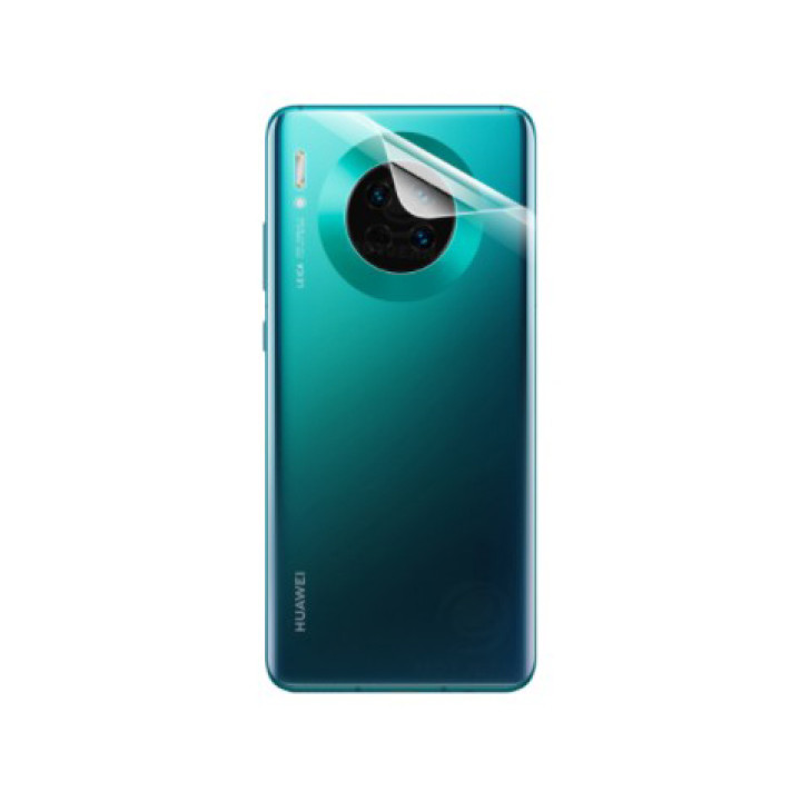 Противоударная гидрогелевая пленка Hydrogel Film для Huawei Mate 30 Pro на заднюю панель, Transparent