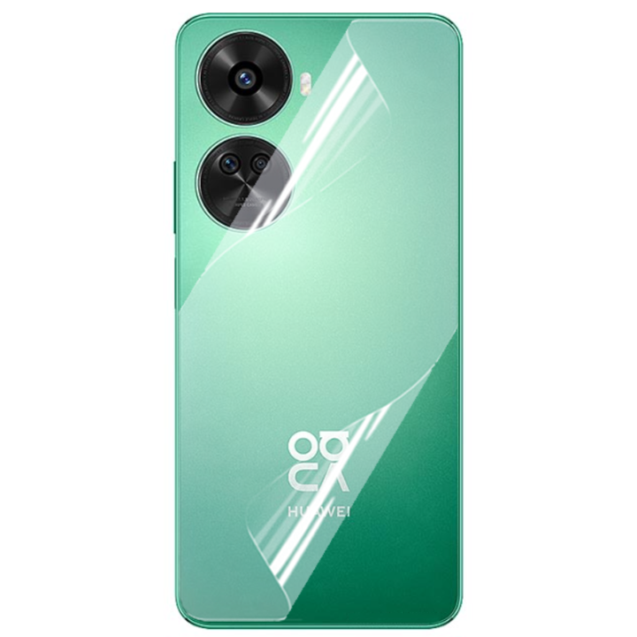 Противоударная гидрогелевая пленка Hydrogel Film для Huawei Nova 12 SE​ на заднюю панель, Transparent
