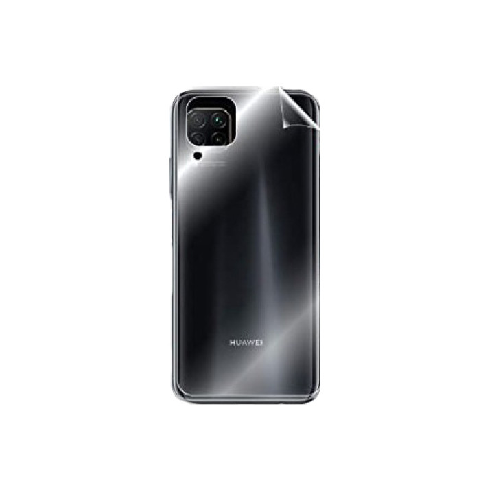 Противоударная гидрогелевая пленка Hydrogel Film для Huawei P40 Lite на заднюю панель, Transparent