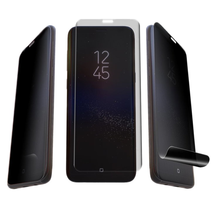 Противоударная гидрогелевая пленка Privacy HD Glossy для Motorola Edge 60 Pro​ (Антишпион, глянцевая)