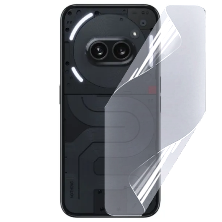 Противоударная гидрогелевая пленка Hydrogel Film для Nothing Phone (2a) на заднюю панель, Transparent