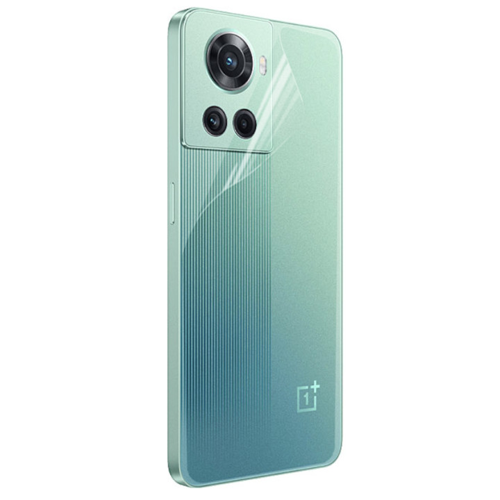 Противоударная гидрогелевая пленка Hydrogel Film для OnePlus 10R на заднюю панель, Transparent
