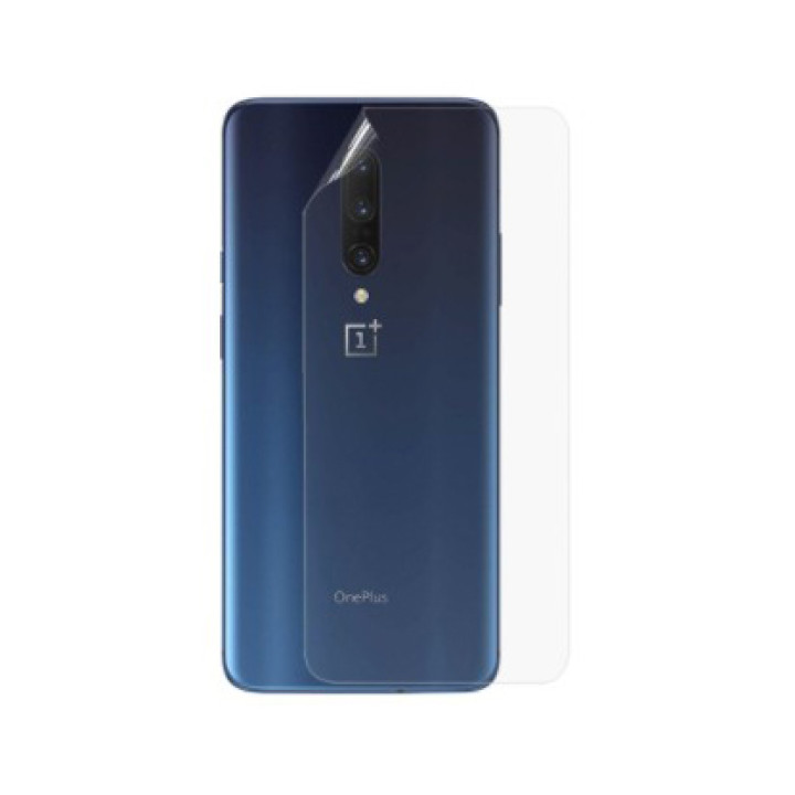 Противоударная гидрогелевая пленка Hydrogel Film для OnePlus 7 Pro на заднюю панель, Transparent
