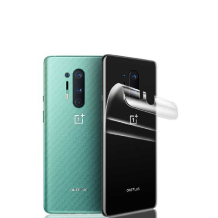 Противоударная гидрогелевая пленка Hydrogel Film для OnePlus 7T Pro на заднюю панель, Transparent